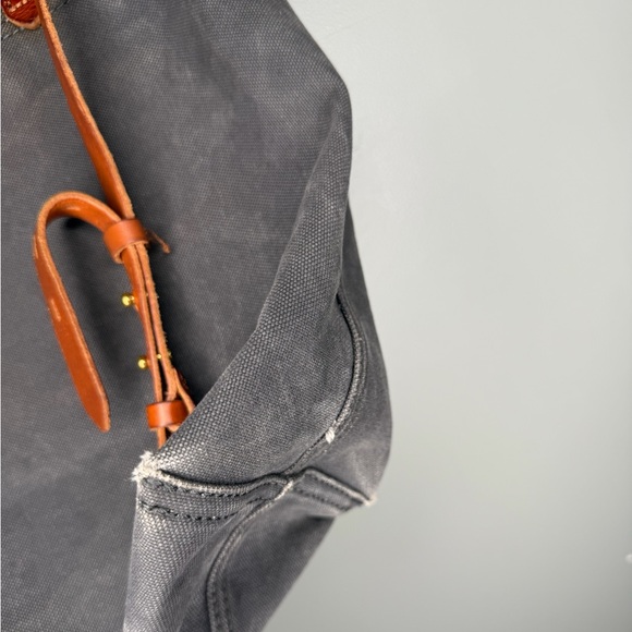 Madewell The Canvas Medium Transport Tote - Black Sea - Picture 7 of 13